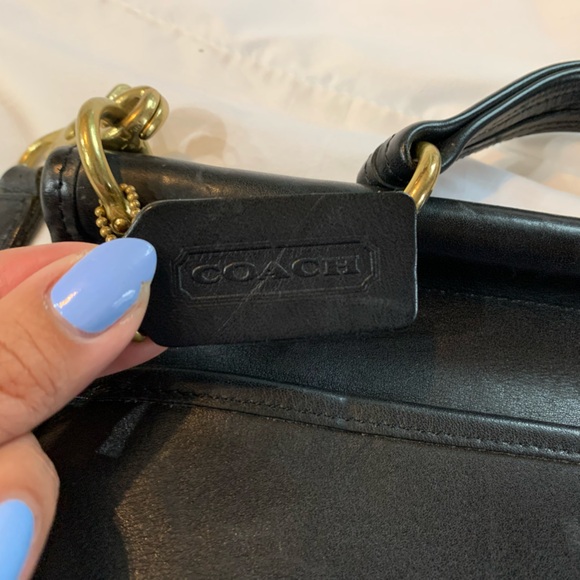 Coach Willis 9927 Messenger Crossbody Bag with Hang Tag Fob Rare - Picture 6 of 11